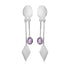 Karo Earrings in various gemstones